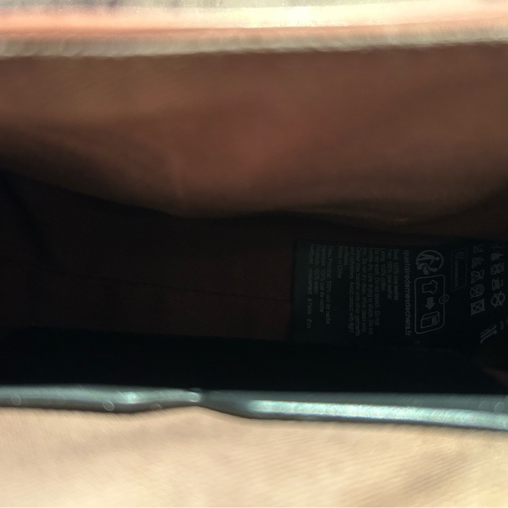AllSaints Pink Leather 3 in 1 Frankie Crossbody - Picture 5 of 6